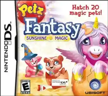 Petz Fantasy - Sunshine Magic (USA) (En,Fr,Es) (NDSi Enhanced)